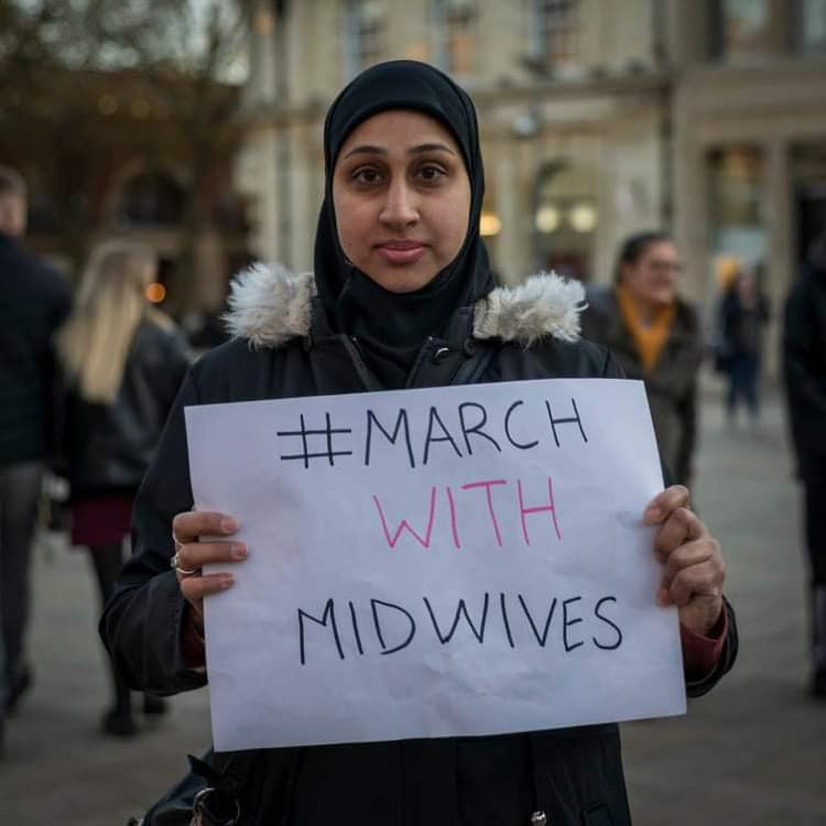 March with midwives image 2